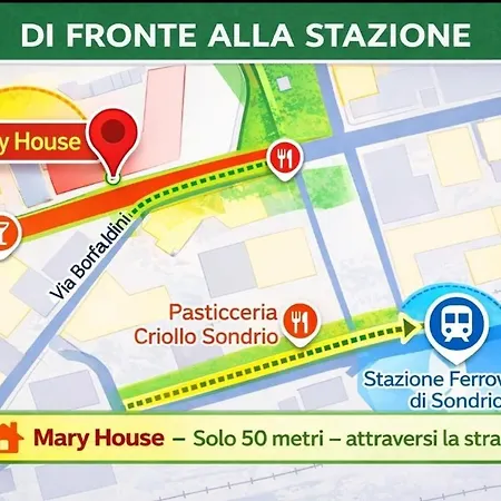 Mary House Station Large Sondrio